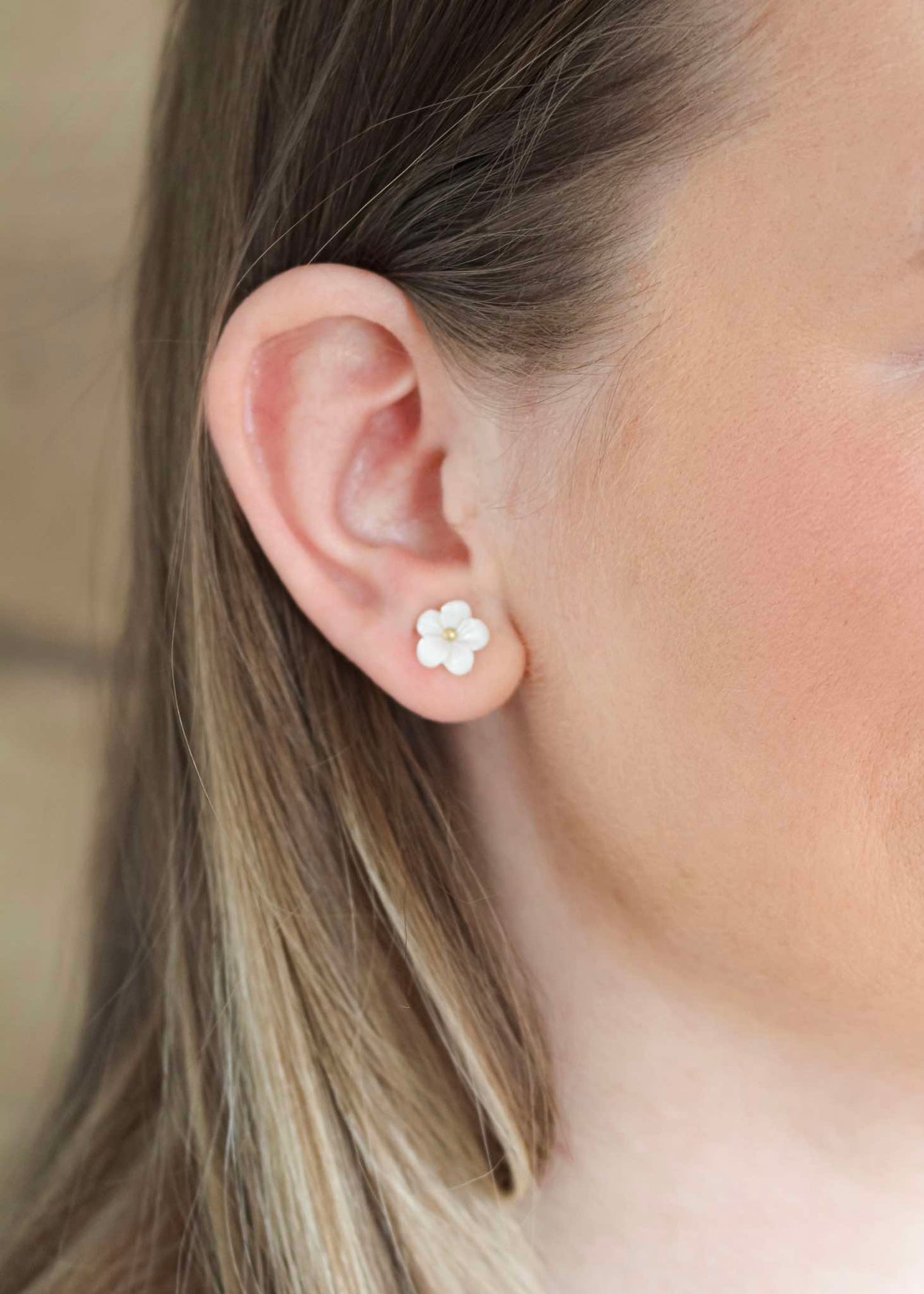 Boucles d'oreilles puce POLYNESIA