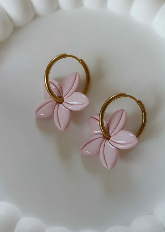 Pampilles TIARÉ rose clair