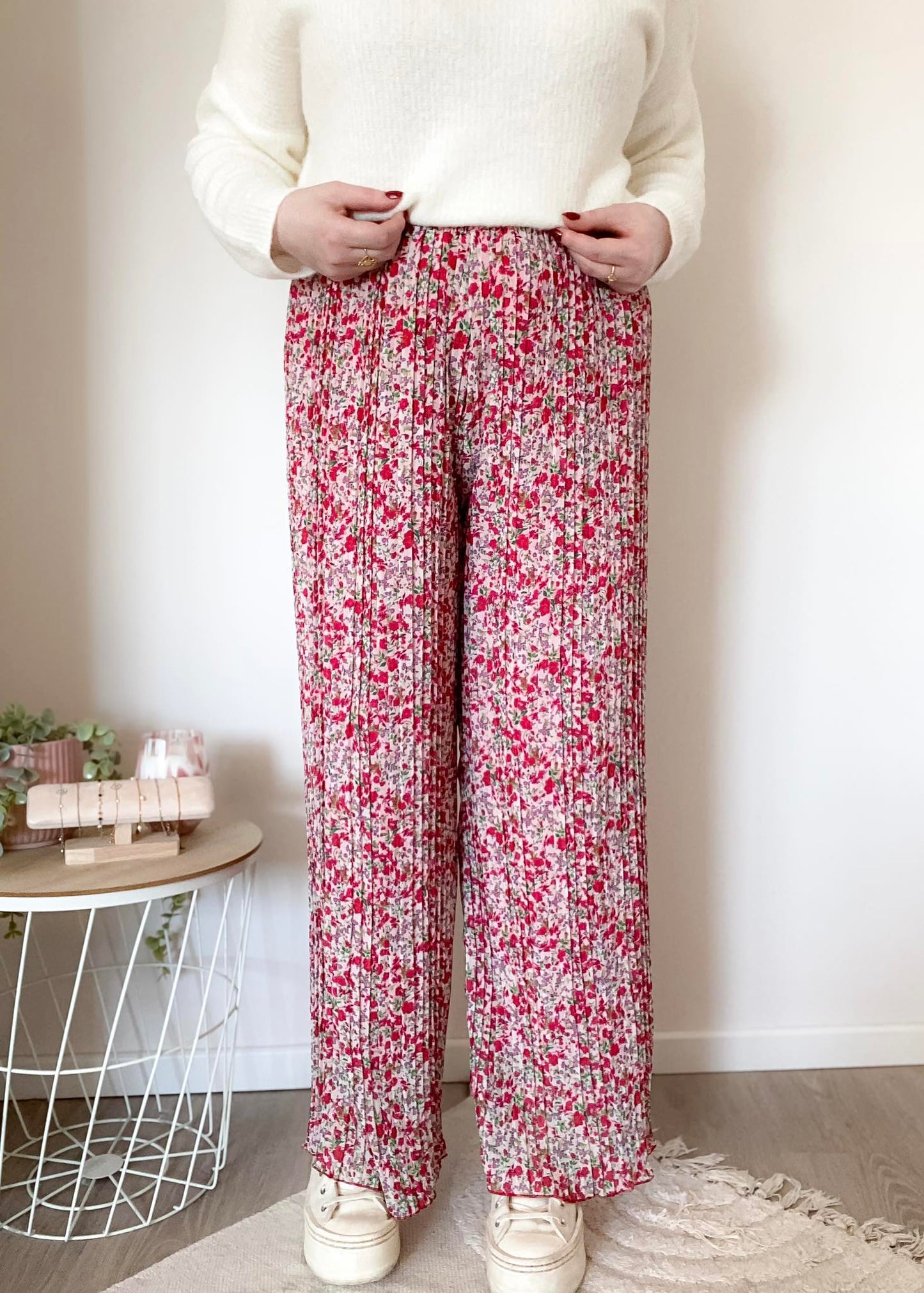 Pantalon plissé FLORINA