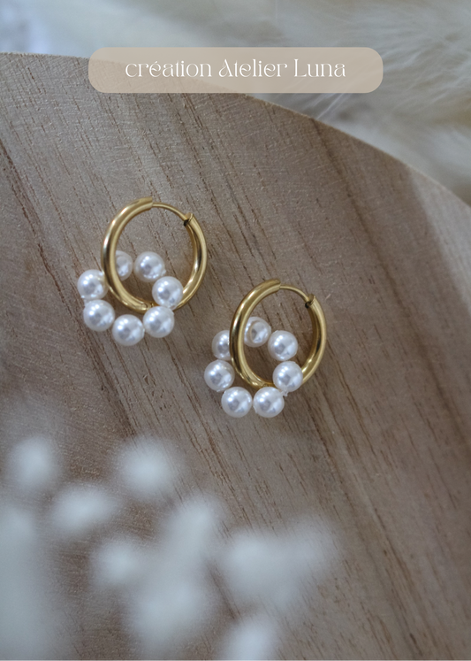 Boucles d’oreilles Aura