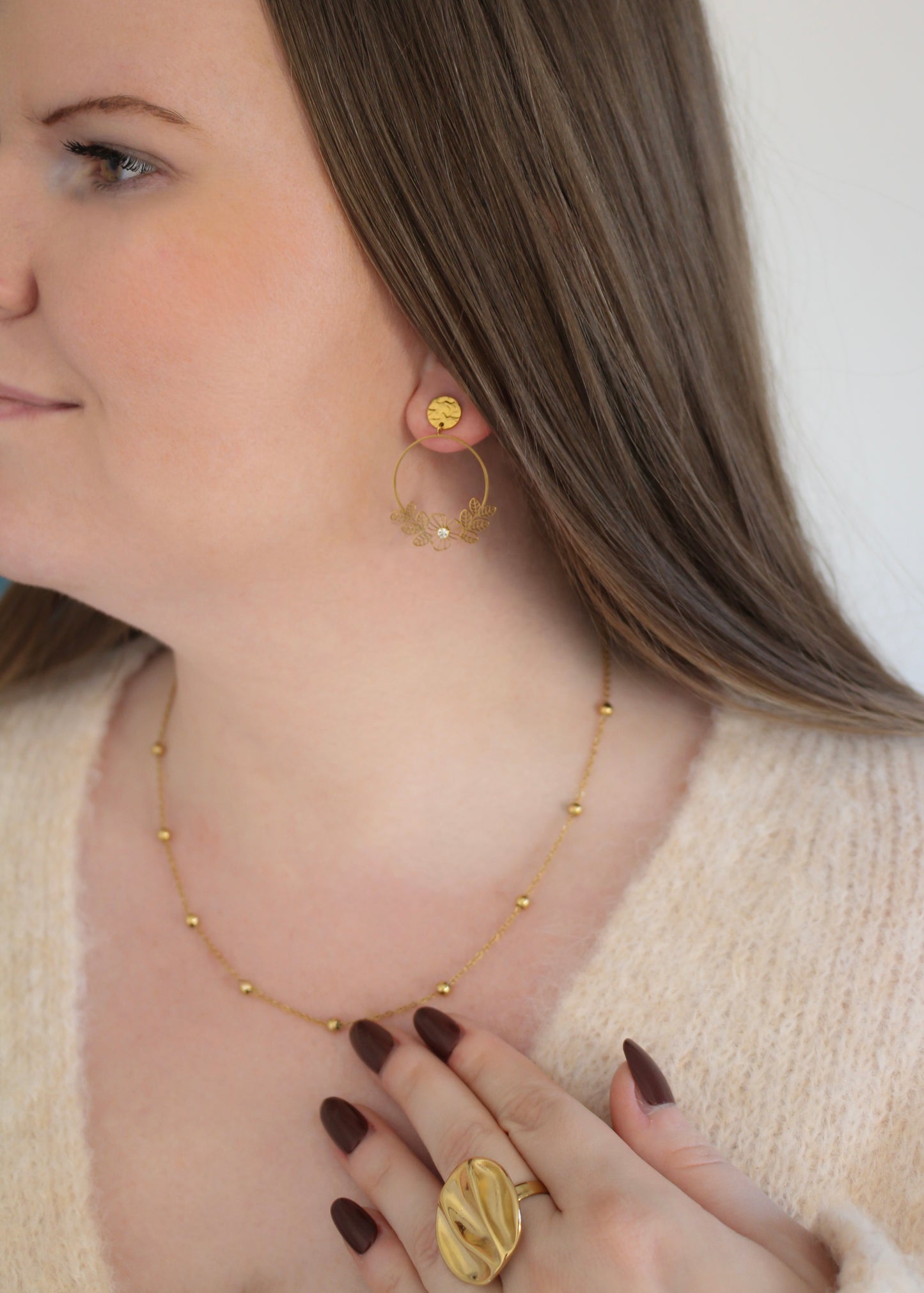 Boucles d'oreilles ROSIE