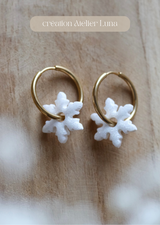 Pampilles flocon de neige