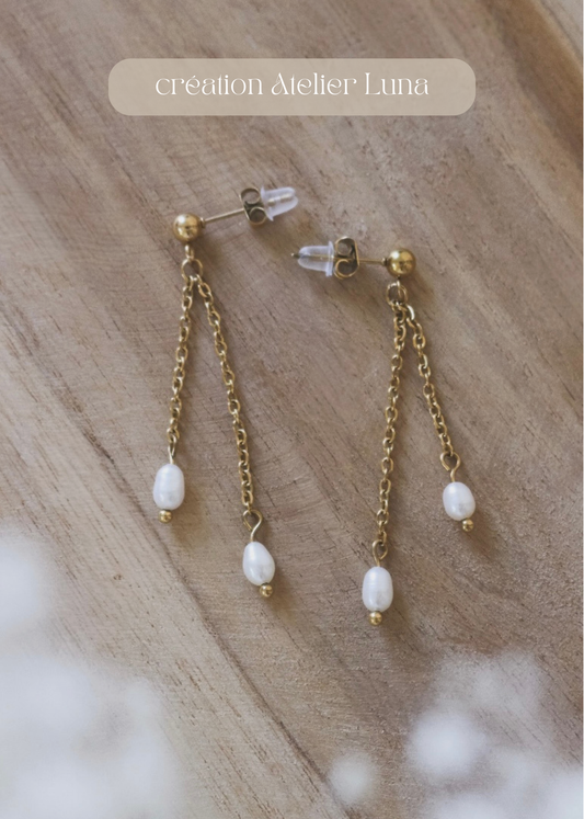 Boucles d'oreilles MAHÉ