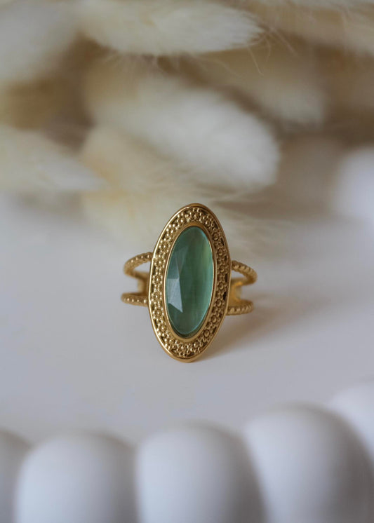 Bague ATHÉNA (vert)