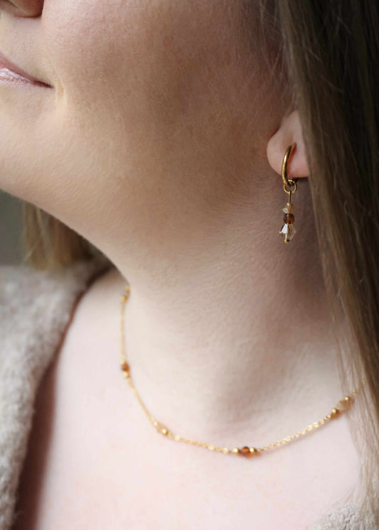 Boucles d'oreilles AMBRE