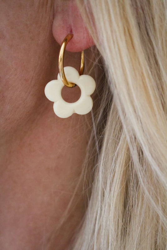 Boucles d'oreilles FLORE