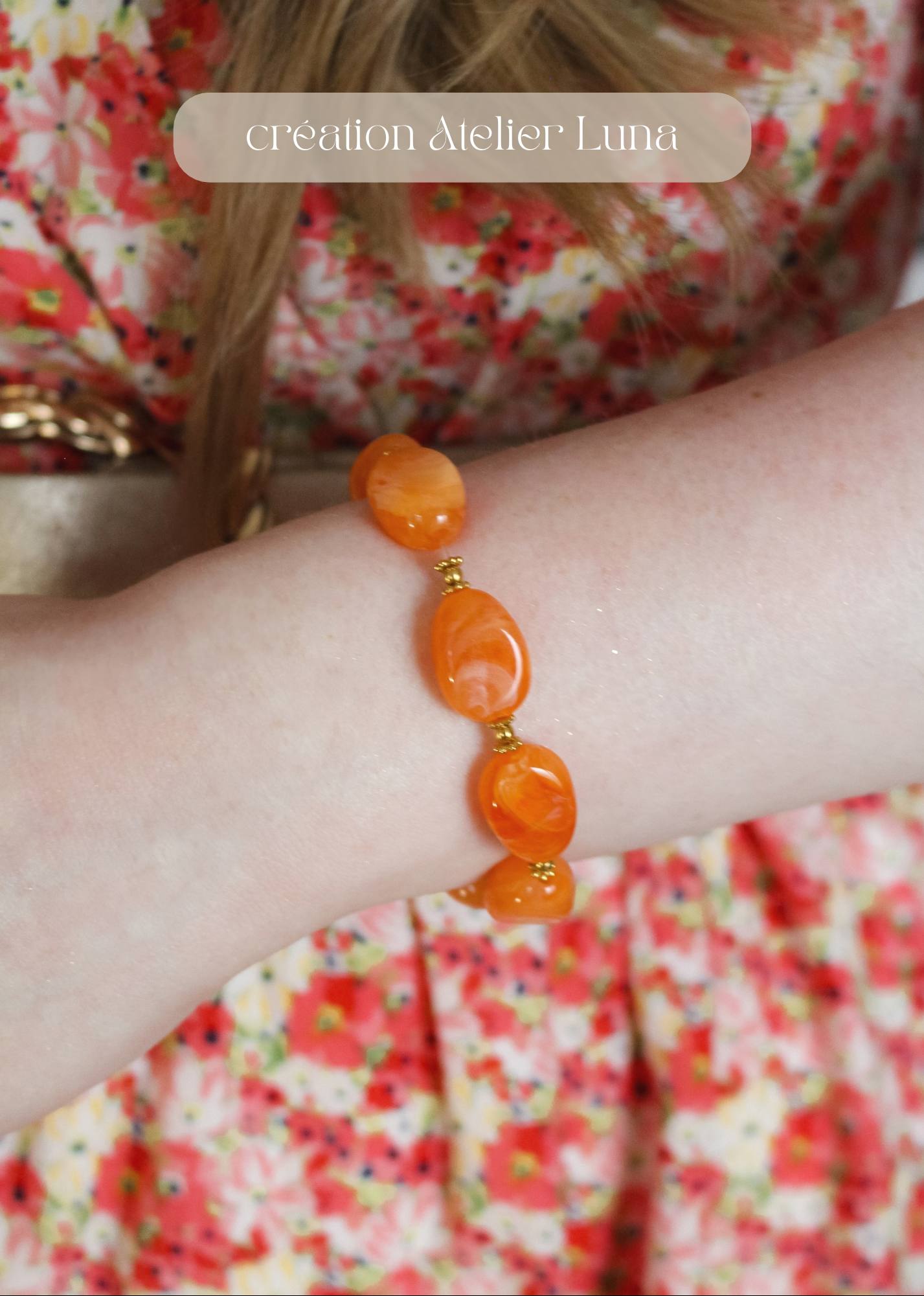 Bracelet Paloma (orange)