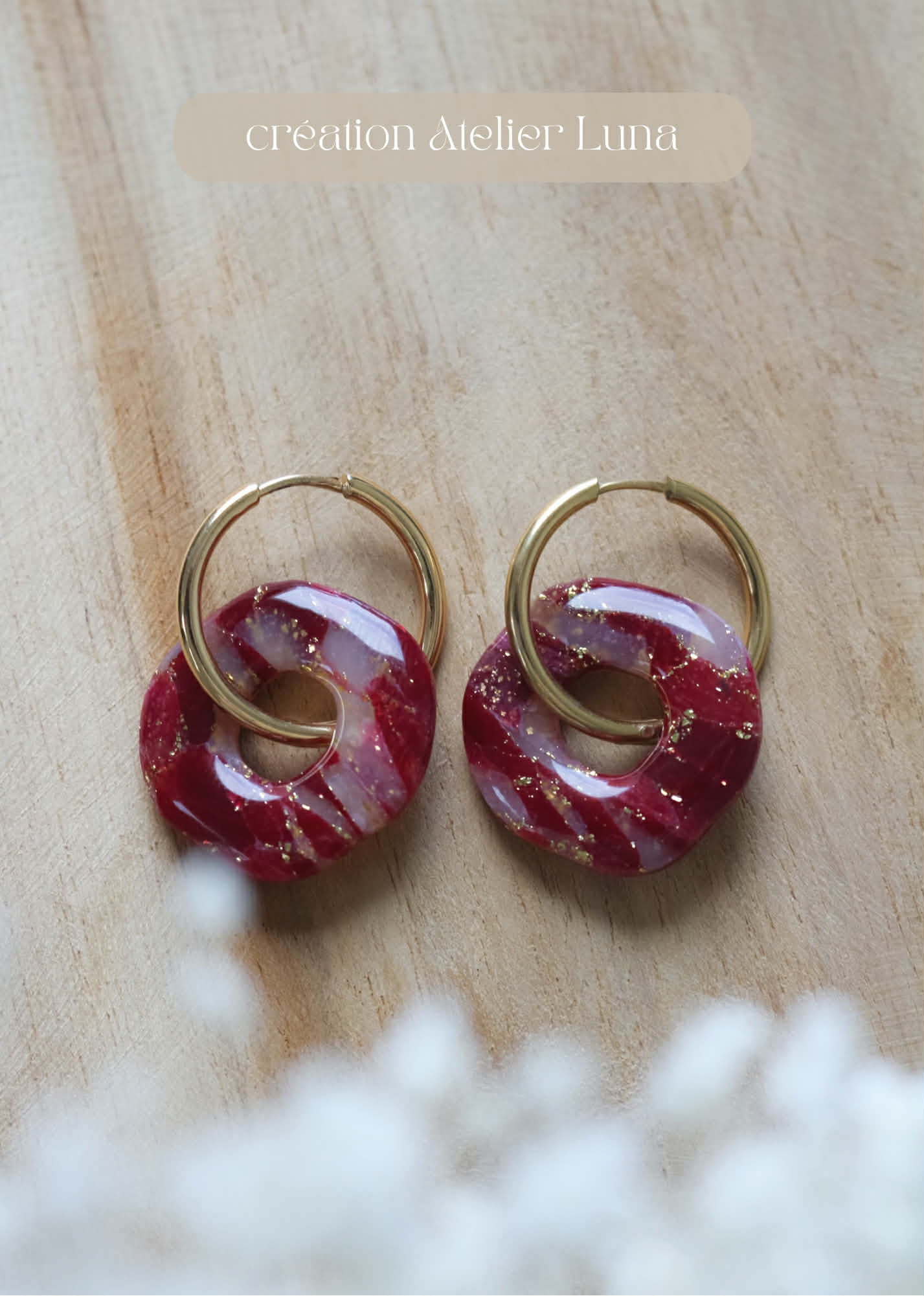 Pampilles rond irrégulier